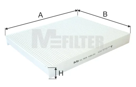 Фільтр салону M-FILTER MFILTER K9131