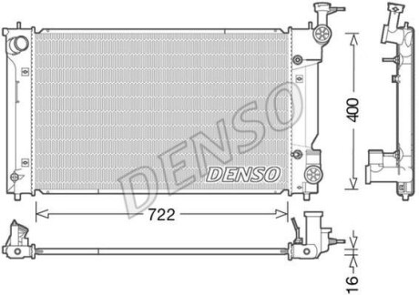 Радіатор DENSO DRM50098 (фото 1)