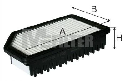 Фільтр повітряний M-FILTER MFILTER K7001