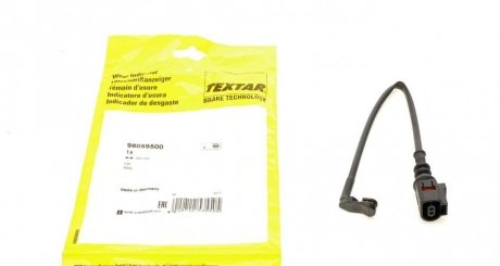 Датчик зносу гальмівних колодок (задніх) VW Crafter 2.0TDI 16- TEXTAR 98059500 (фото 1)