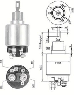 Соленоїд стартера MAGNETI MARELLI 940113050323