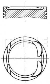 Поршень MAHLE MAHLE\KNECHT 021PI00117000