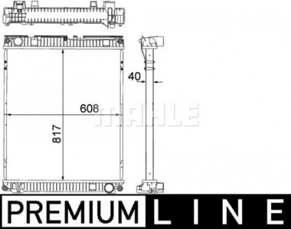 Радиатор MAHLE MAHLE\KNECHT CR 379 000P