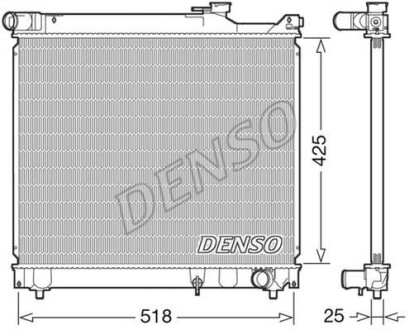 Радіатор DENSO DRM47037