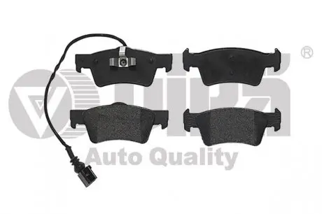 Колодки задні гальмові з датчиком VW Touareg (02-10),T5 VIKA 66981694501