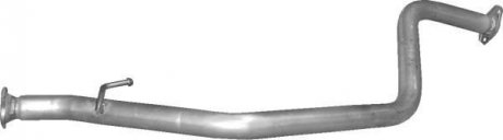Алюм глушник. сталь, середн. частина Suzuki Jimny 1.3 Off-Road 4WD 08/05- (25.59) POLMOSTROW 2559 (фото 1)