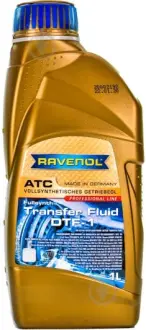 Трансмиссионное масло ATC Transfer Fluid DTF-1 синтетическое 1 л RAVENOL 1211128001