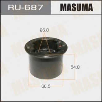 Сайлентблок переднього нижнього важеля (задній) MASUMA RU687 (фото 1)