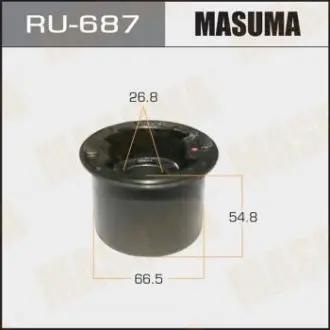 Сайлентблок переднього нижнього важеля (задній) MASUMA RU687