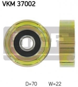 Натяжной ролик, поликлиновой ремень SKF VKM37002 (фото 1)