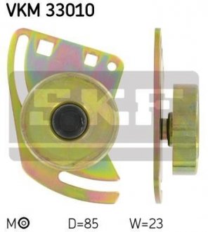 Натяжной ролик, поликлиновой ремень SKF VKM33010 (фото 1)