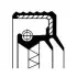 Radial Oil Seal, differential CORTECO 01034642B (фото 1)