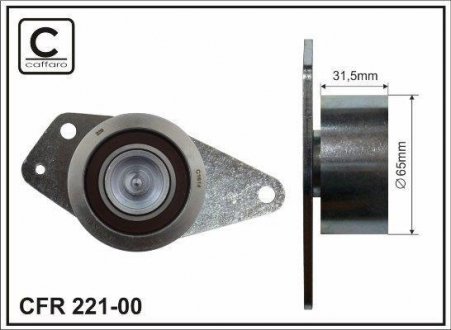 Belt tensioner, timing belt CAFFARO 22100