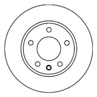 LV brake disc (set) JURID 562041JC