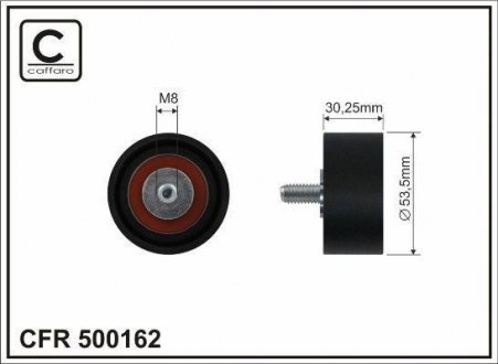 Deflection pulley CAFFARO 500162
