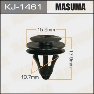 Фото запчастини Кліпса пластикова MASUMA KJ1461 Кліпса пластикова MASUMA KJ1461