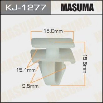 Кліпса пластикова MASUMA KJ1277 (фото 1)