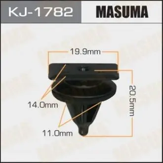 Клипса пластиковая MASUMA KJ1782