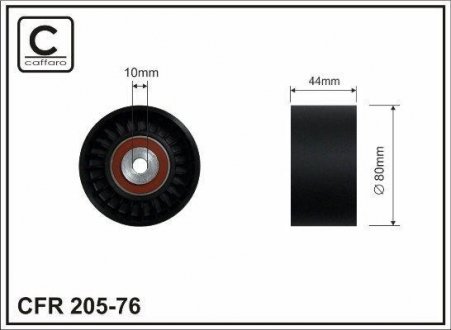 Deflection pulley CAFFARO 20576 (фото 1)
