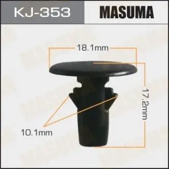 Кліпса пластикова MASUMA KJ353