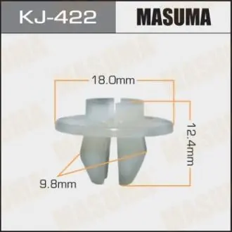 Кліпса пластикова MASUMA KJ422
