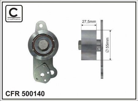 Belt tensioner CAFFARO 500140 (фото 1)