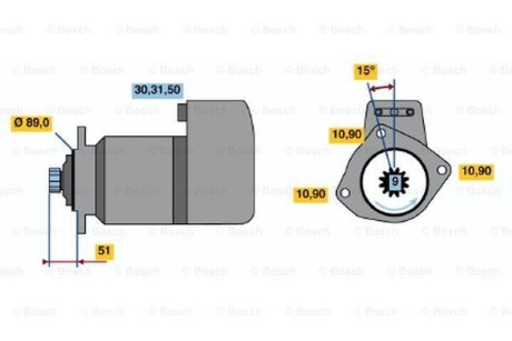 Товар BOSCH 0001418016 (фото 1)