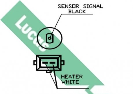 Oxygen sensor LUCAS LEB5345