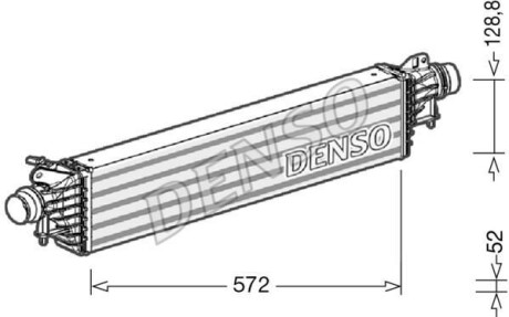 Intercooler DENSO DIT20004