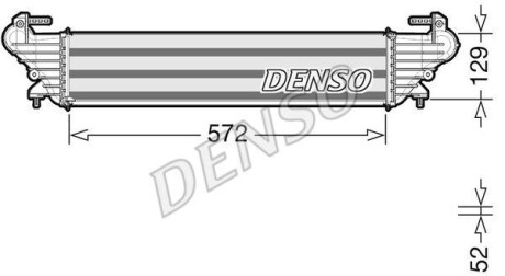 Інтеркулер DENSO DIT09121