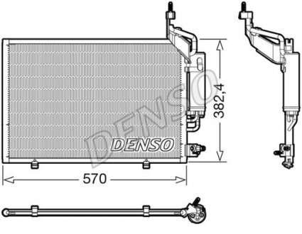 Condenser DENSO DCN10050 (фото 1)