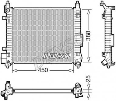 Radiator DENSO DRM46061 (фото 1)