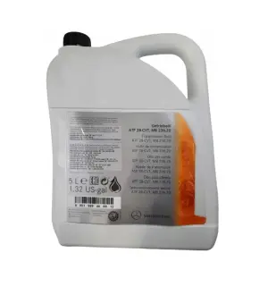 Трансмиссионное масло ATF 28-CVT синтетическое 5 л MERCEDES-BENZ A001989460312