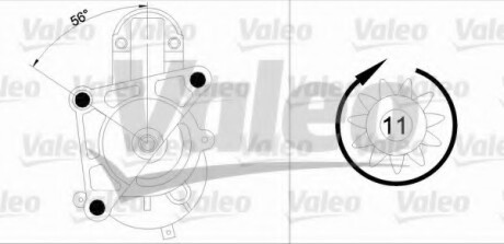 Стартер VALEO 436063 (фото 1)