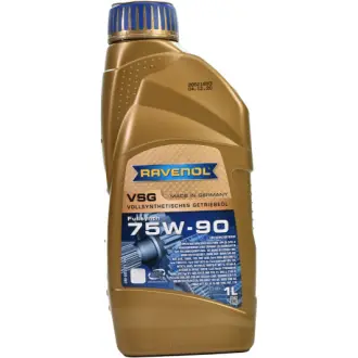 Трансмиссионное масло VSG GL-4 / 5 75W-90 синтетическое 1 л RAVENOL 1221101001
