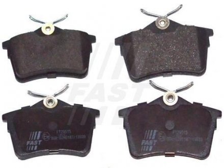 Колодки тормозные дисковые задние комплект CITROEN FAST FT29515 (фото 1)