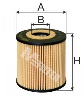 Фільтр оливний (фільтр-патрон) MFILTER TE 4012 (фото 1)