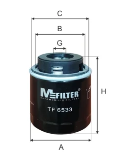 Фільтр оливний M-FILTER MFILTER TF 6533