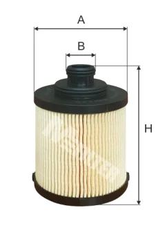 Фільтр оливний (фільтр-патрон) M-FILTER MFILTER TE 4039
