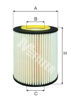 Фільтр масляний Astra H/J 1.7 CDTI 07- MFILTER TE 4033