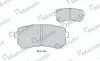 Гальмівні колодки дискові MANDO MBF015963 (фото 1)