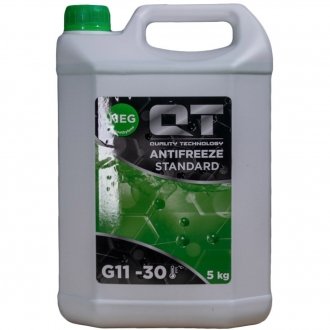 Антифриз QT 5 л зелений QT-OIL QT552305 (фото 1)