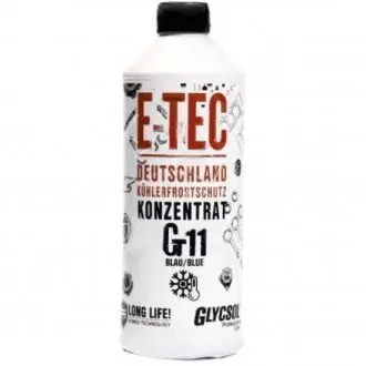 Концентрат антифризу Glycsol G11 1,5 л синій E-TEC 9589