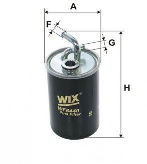 Фільтр паливний FILTERS WIX WF8440 (фото 1)