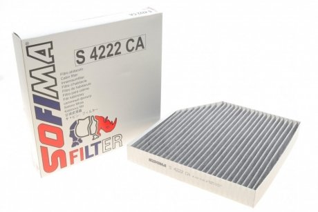 Фільтр салону Audi A6/A7/A8 10- (вугільний) SOFIMA S 4222 CA (фото 1)
