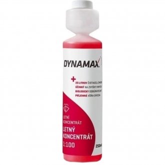 Омивач скла (концентрат) 0.25 л DYNAMAX 501924