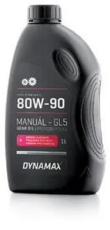 Трансмиссионное масло Hypol PP GL-5 80W-90 минеральное 1 л DYNAMAX 501626