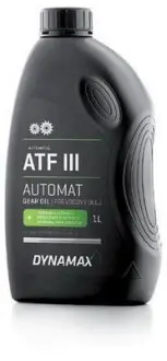 Трансмиссионное масло Automatic ATF III синтетическое 1 л DYNAMAX 501622