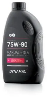 Трансмиссионное масло Hypol GL-5 75W-90 синтетическое 1 л DYNAMAX 501623