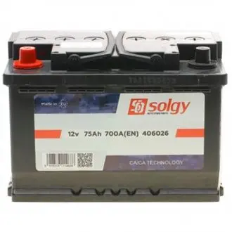Акумулятор 6 CT-75-L SOLGY 406026